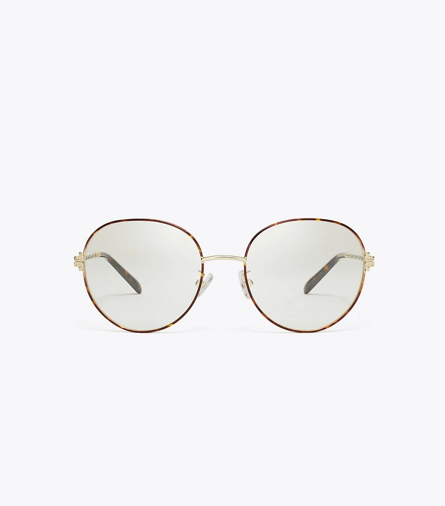 Eleanor Metal Round Eyeglasses