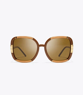 Eleanor Oversized Square Sunglasses