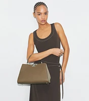 Eleanor Pebbled Satchel