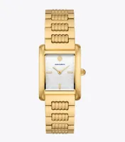 Eleanor Watch, Gold-Tone Stainless Steel, 25 x 36 MM