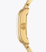 Eleanor Watch, Gold-Tone Stainless Steel, 25 x 36 MM