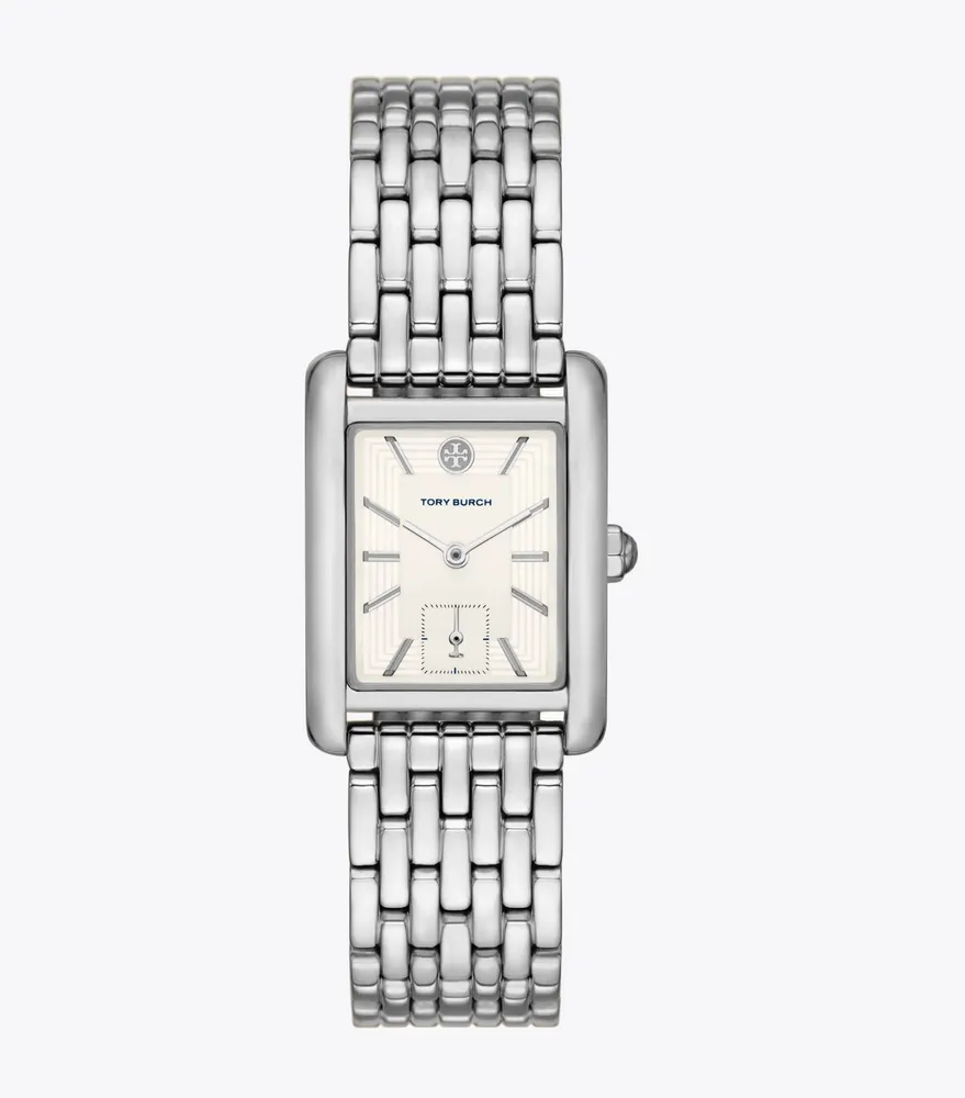 Eleanor Watch, Silver-Tone Stainless Steel