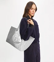 Ella Chain Metallic Tote