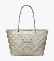 Ella Chain Shearling Tote