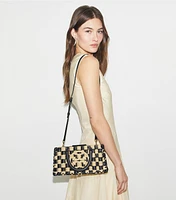 Ella Hand-Crocheted East-West Tote
