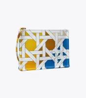 Ella Printed Canvas Pouch