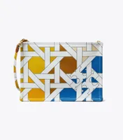 Ella Printed Canvas Pouch