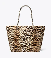 Ella Printed Chain Tote