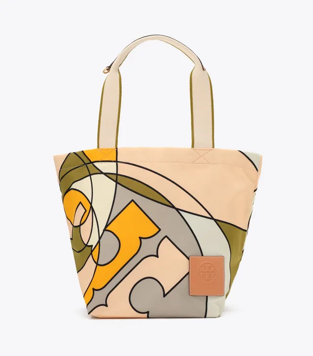 Shop Tory Burch Ella Canvas Market Tote