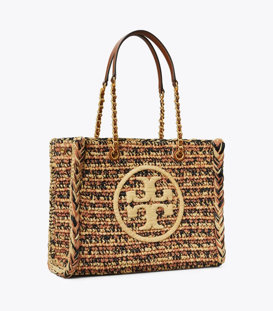 Tory Burch Blake Canvas Small Tote, Canvas / Classic Cuoio, Style