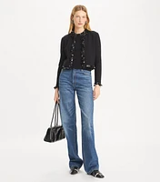 Embellished Cropped Cardigan