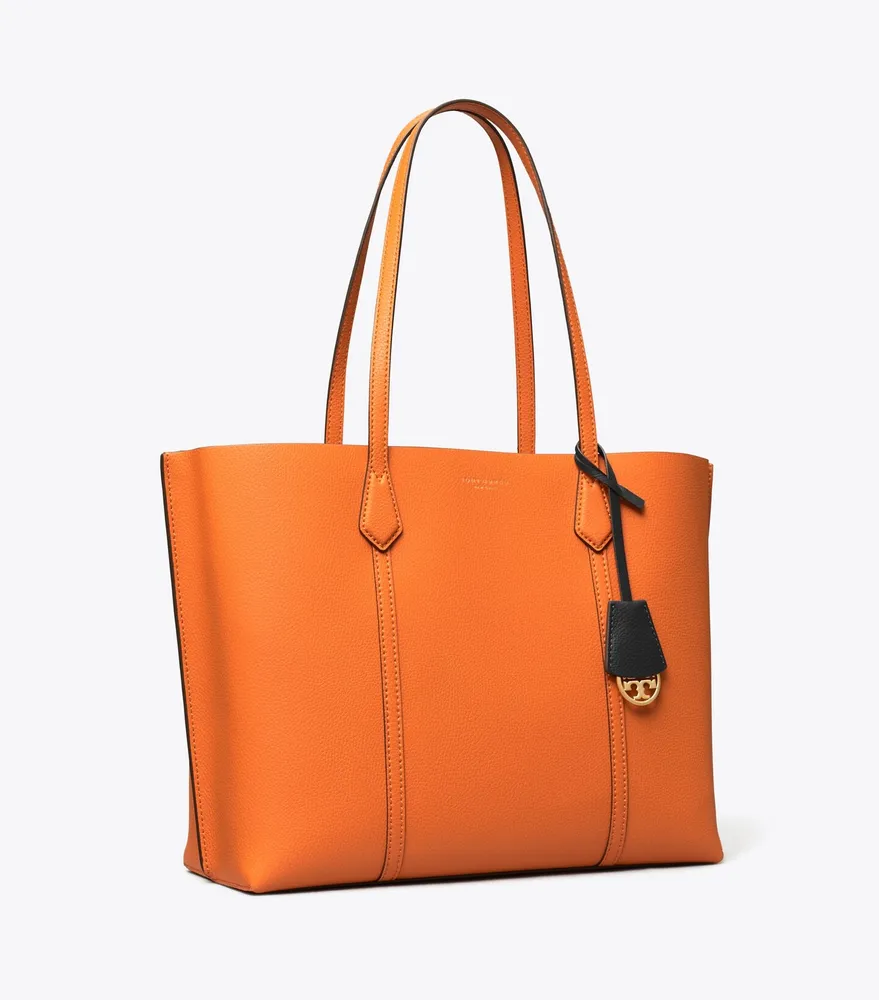 Tory Burch Perry Triple Compartment Leather Tote