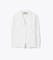 Embroidered Broderie Anglaise Jacket