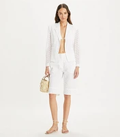 Embroidered Broderie Anglaise Jacket