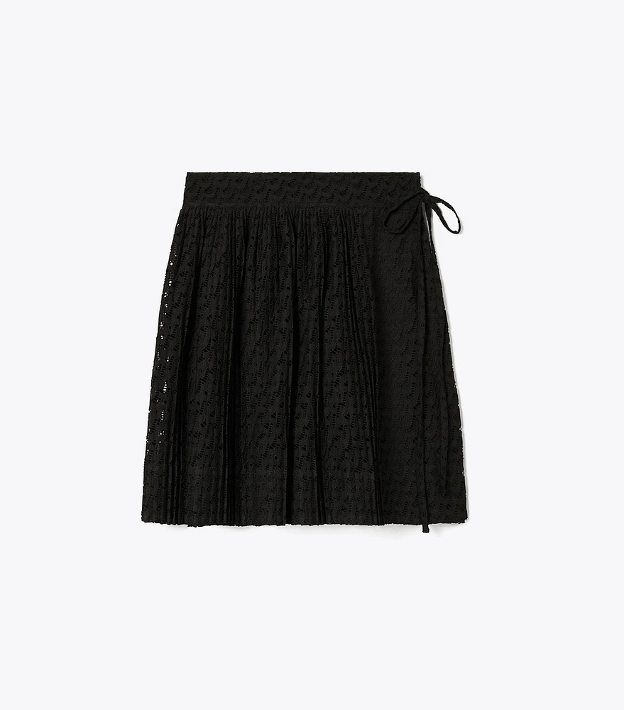 Embroidered Cotton Skirt