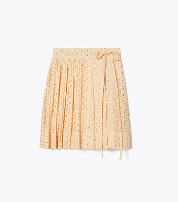 Embroidered Cotton Skirt