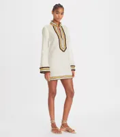 Embroidered Linen Tory Tunic