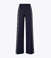 Embroidered Logo Nylon Track Pant