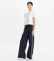 Embroidered Logo Nylon Track Pant