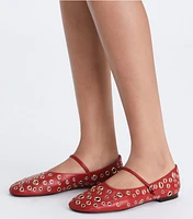 Eyelet Mary Jane Ballet