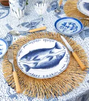 Fish Dinner Plate, Set of 4