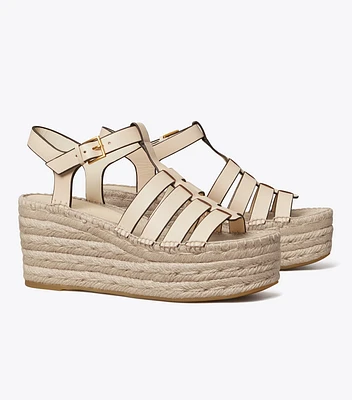 Fisherman Espadrille Wedge