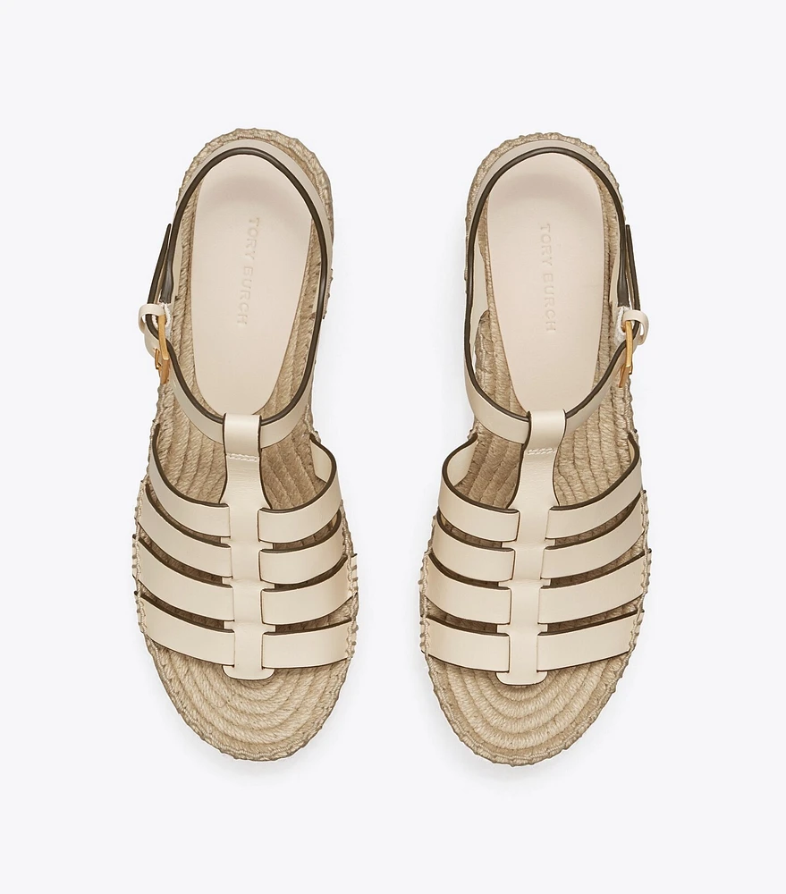 Fisherman Espadrille Wedge