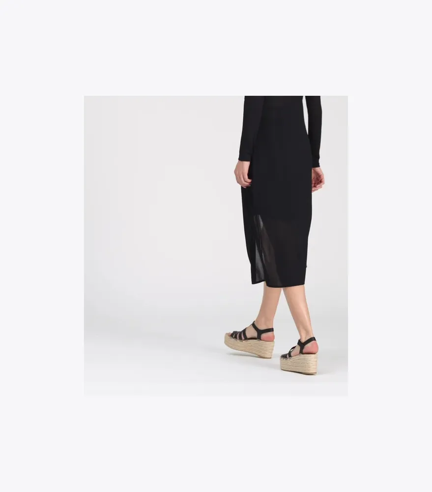 Fisherman Espadrille Wedge