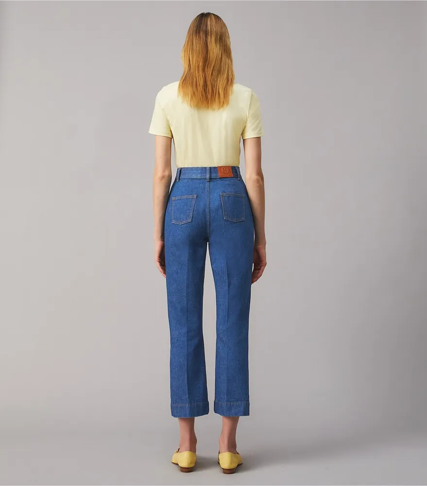 Flared Denim Pant