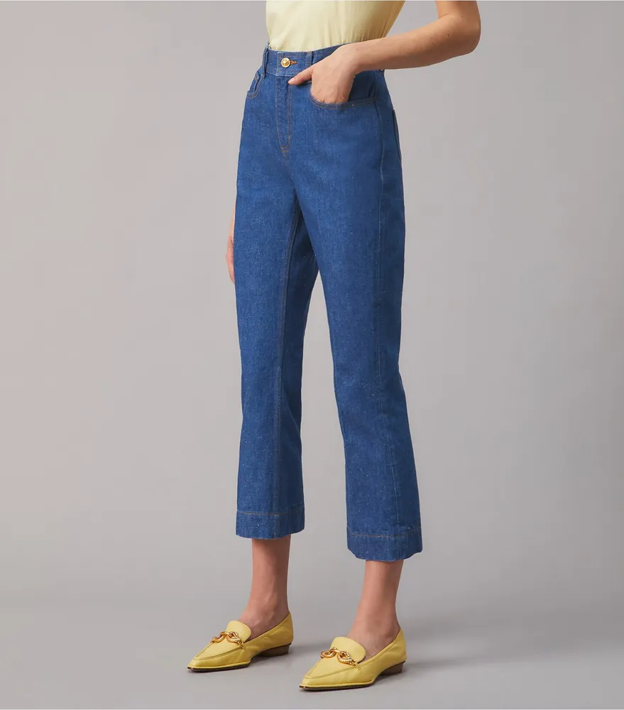 Flared Denim Pant