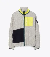 Fleece Colorblock Jacket