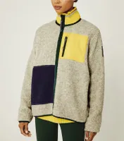 Fleece Colorblock Jacket