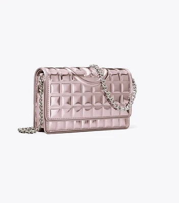 Fleming Metallic Quilt Crossbody