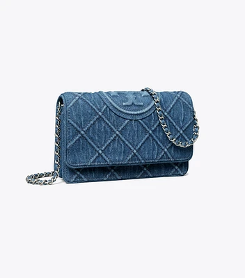 Fleming Soft Denim Crossbody