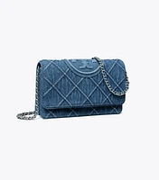 Fleming Soft Denim Crossbody