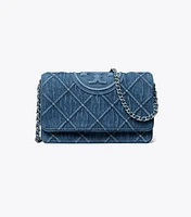 Fleming Soft Denim Crossbody