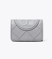Fleming Soft Polished-Grain Small Flap Wallet