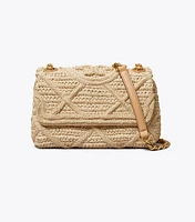 Fleming Soft Straw Small Convertible Shoulder Bag