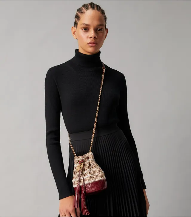 Tory Burch - Fleming for Fall Our new mini bucket bag, in