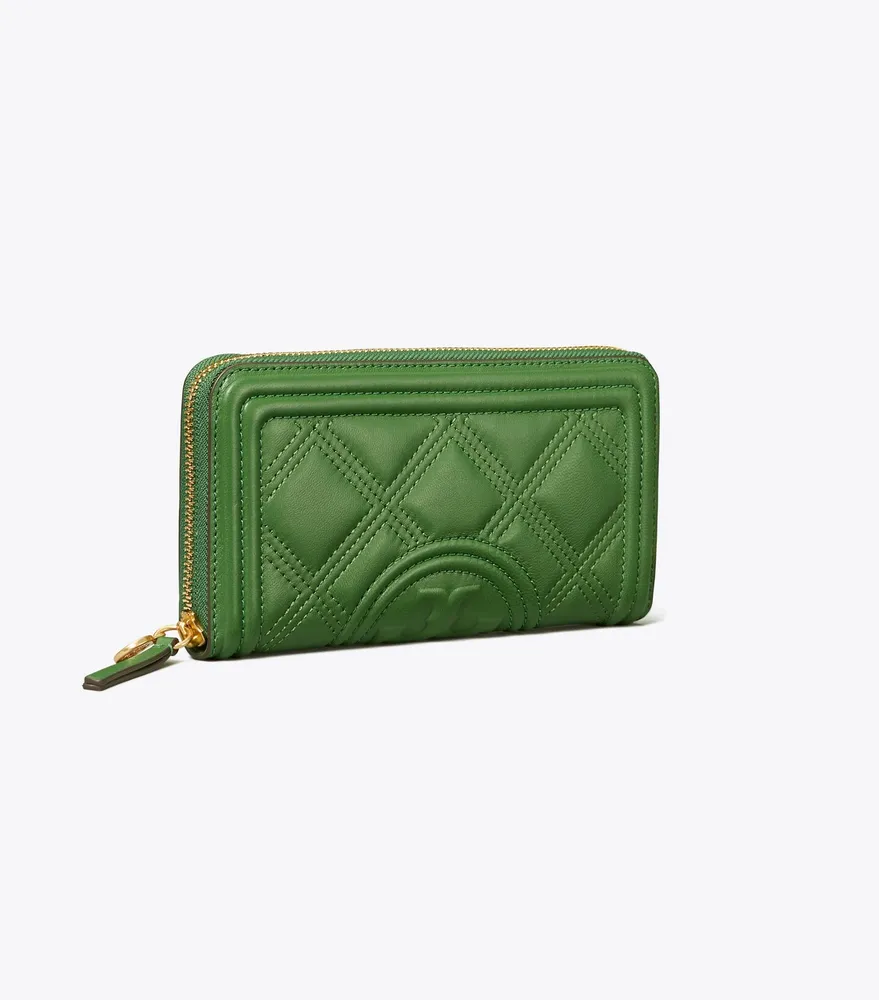 Tory Burch Taylor Leather Zip Continental Wallet for Sale in