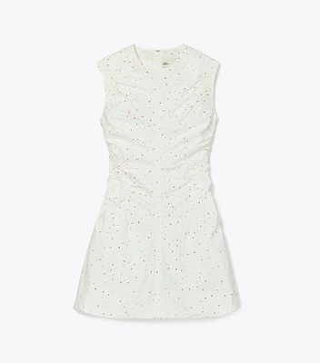 Floral Cotton Poplin Dress