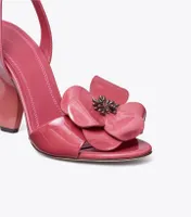 Flower Heeled Sandal