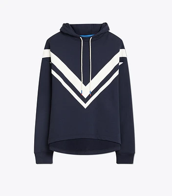 French Terry Chevron Hoodie