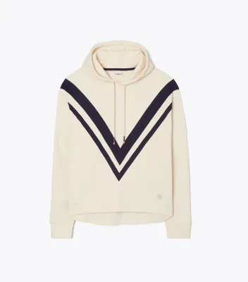 French Terry Chevron Hoodie