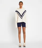 French Terry Chevron Hoodie