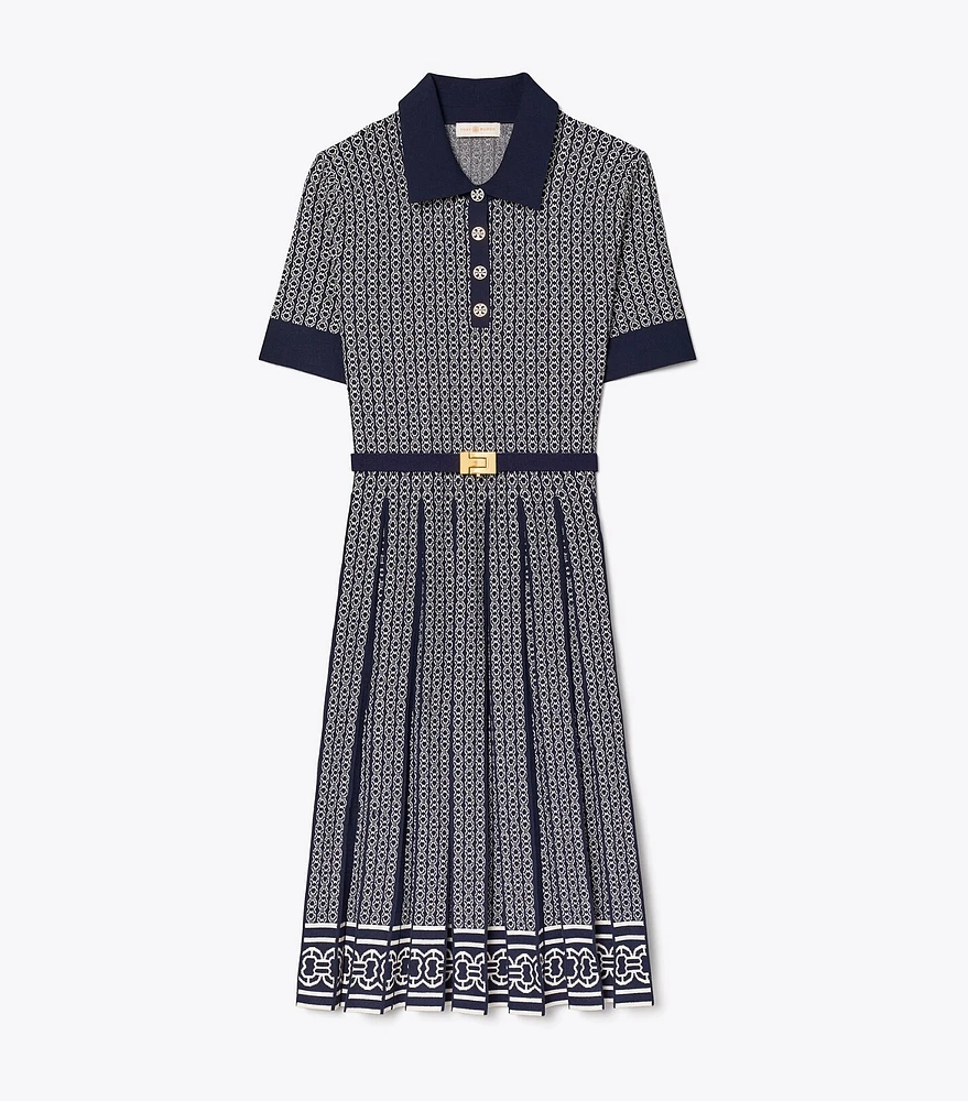 Gemini Link Jacquard Dress