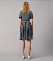 Gemini Link Jacquard Dress