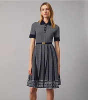 Gemini Link Jacquard Dress