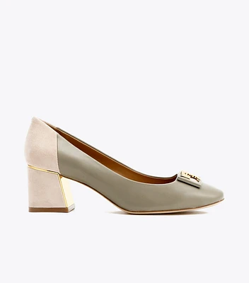 Gigi Rounded-Toe Pump, Extended Width