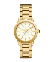 Gigi Watch, Gold Tone/Cream, 36 X 42 MM